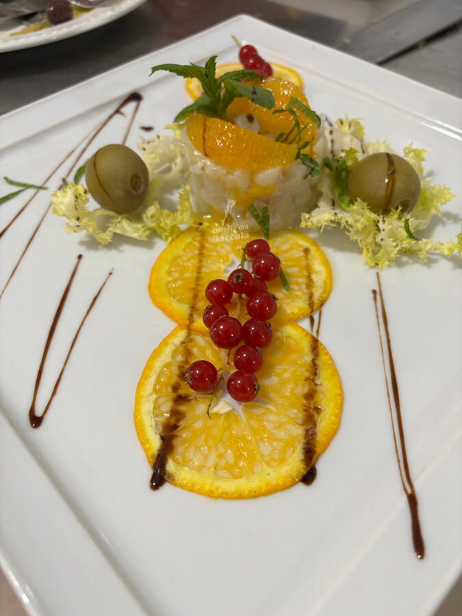 Tartare di baccalà osteria del baccalà