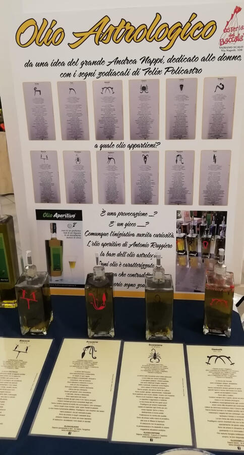 L'olio astrologico - Osteria del Baccalà